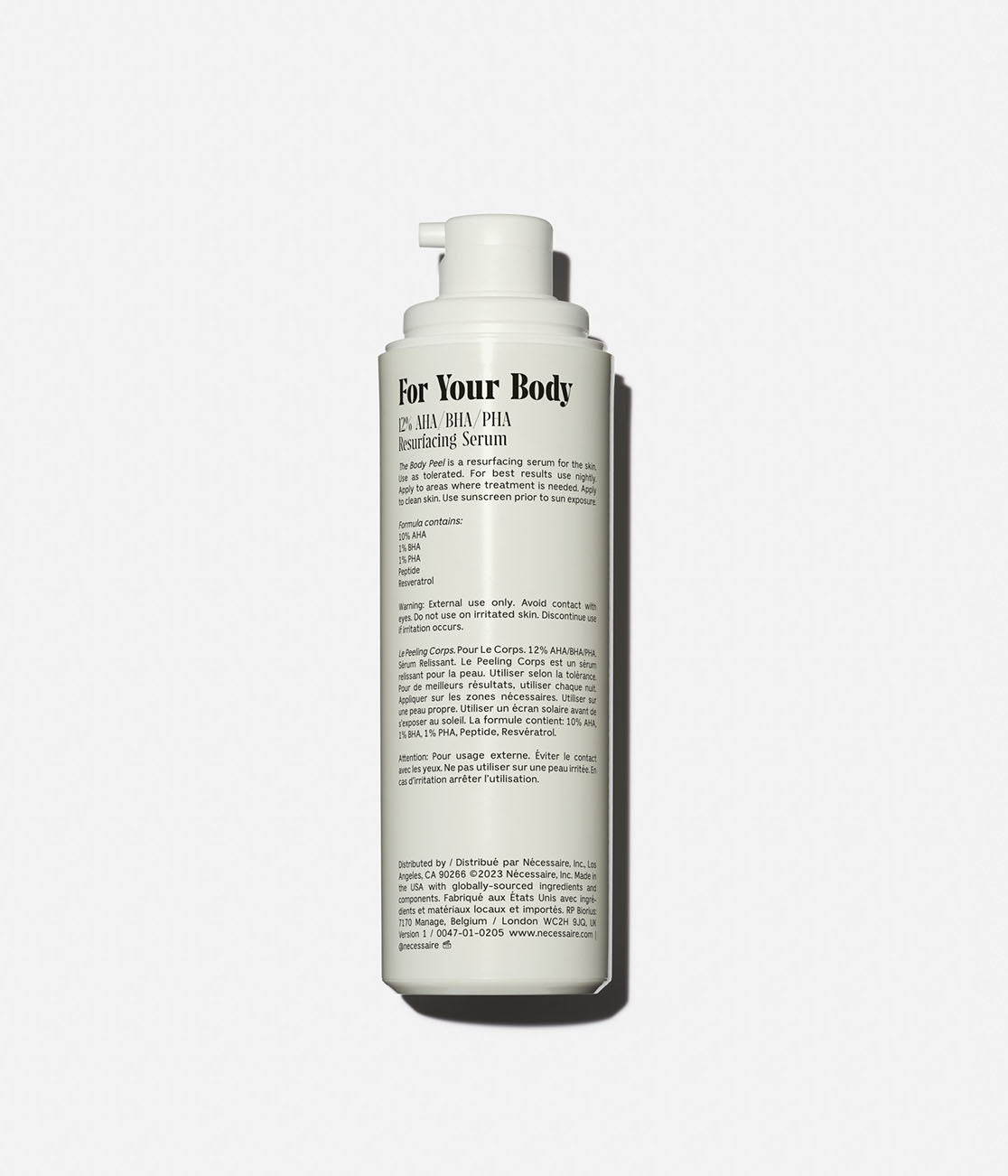 The Body Peel | 12% AHA/BHA/PHA